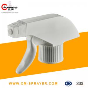 China Manual Spray Bottle Trigger Heads 28/400 28-410 White Trigger Sprayer Liquid Non Spill on sale
