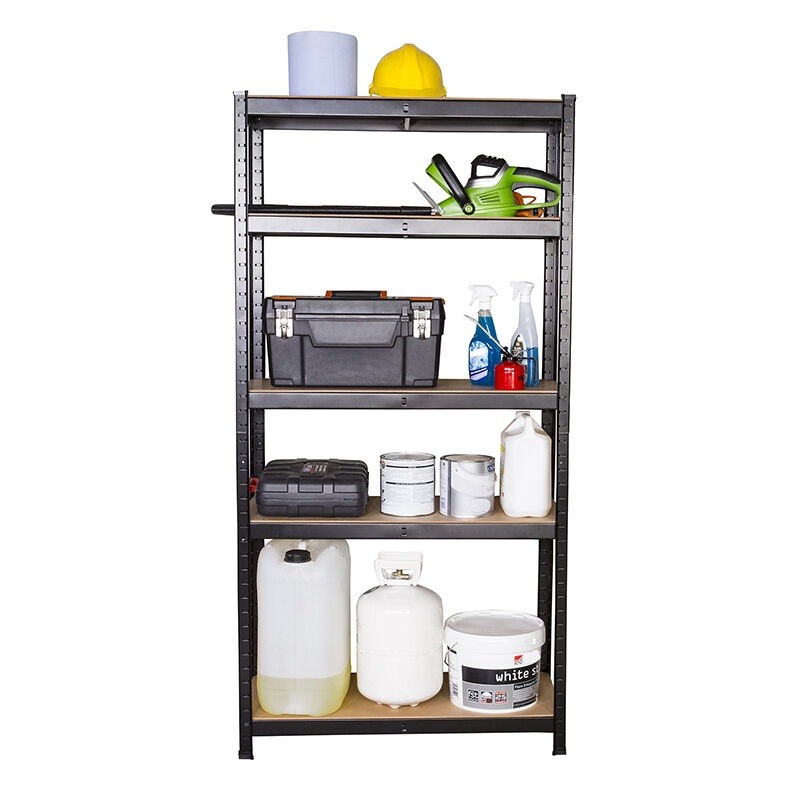 180x120x45cm Boltless Storage Rack Shelf Heavy Duty Garage Shelving Storage Unit