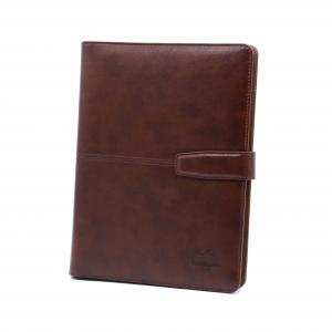 China A6 PU Leather Notebook Binder,Refillable 6 Round Ring Binder Cover for A6 Filler Paper on sale