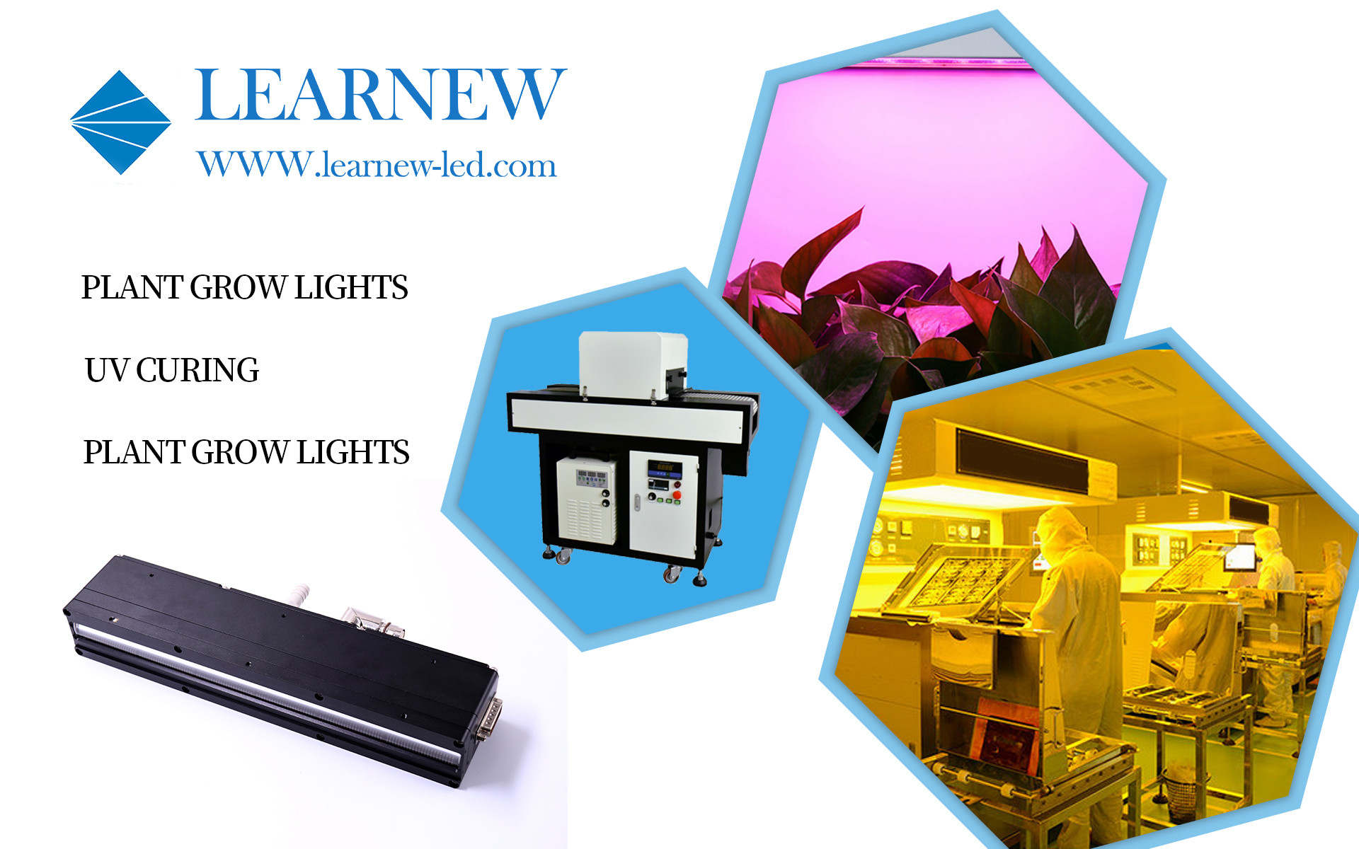 Customizable UV LED Curing System Spotlight Fast Curing 600W 395nm