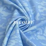 Leopard Printing Activewear Knit Fabric Uv Protection Yoga Wear