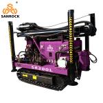 Portable Well Drilling Rig Bore hole Deep 200m Hydraulic Water Well Drilling