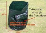 5-Pack 7 10 Gallon Grow Bags Aeration Fabric Pots With Handle Felt Plant Growing