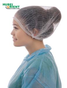 Wholesale Anti Dust Double Elastic Nonwoven Polypropylene Disposable Mob Cap from china suppliers