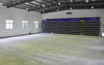 HDPE Chair Indoor Bleacher Seating / Telescopic Seating Systems 260mm Step