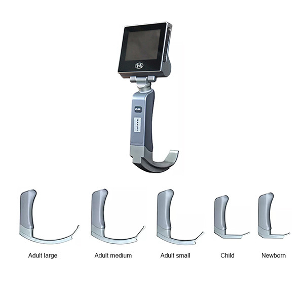 Direct Medical Surgical Endoscope Video Laryngoscope Rechargeable For Difficult Airway