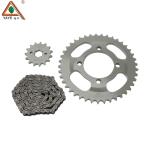 HJ125 CM125 WY125 Motorcycle Sprocket And Chain Kit BAJAJ CGL Repuestos Kits