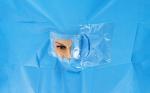 Surgical Ophthalmic Eye Drape Pack Medical Consumables Single Use Sterile With
