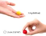 Baby Decorations Durable 20mm Pastel Felt Pom Poms