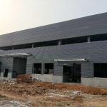 Premium Light Metal Sloping Roof Steel Structure Building Workshop