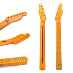 22 Frets Fender Telecaster Neck Replacement Glossy Electric Guitar Maple Wood