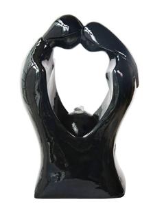 Wholesale Silhouette Glossy Modern Indoor Water Fountains In White Black Color from china suppliers