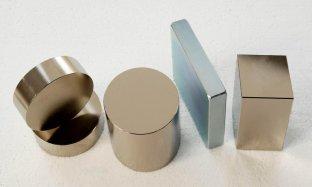 Neodymium Permanent Rectangular Magnets Block with Nickel Plated