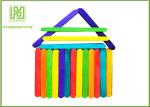 Healthy Fancy Wooden Craft Sticks Education Tools With Hot Stamping Logo