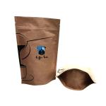 FDA Matt 6*10cm Kraft Paper Pouch For Food Packaging
