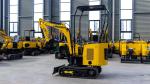Customizable 1.2 Ton Mini Excavator Mini Chinese Excavator ISO9001 Certified