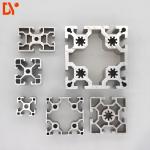 Customized Square Structural Aluminium Tube 4040 Mill Finish Extruded Profiles