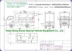 Custom Color JAC Mobile Kitchen Truck , Street Mobile Fast Food Van