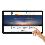 21.5 inch indoor digital signage wall-mounted touch screen 4k advertising