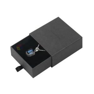 Wholesale Custom Cardboard Square Slide Out Jewelry Box Gift Packaging With Foam Insert from china suppliers