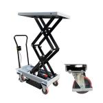 500kg Hydraulic Portable Scissor Lift Tables 1010mmx520mm Mobile Hydraulic Lift