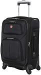 Softside Expandable Luggage, Black, Checked-Large 29-Inch