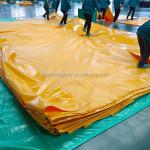 Affordable Coated Tarpaulin for Waterproof Awning and Roofing Cover at Direct