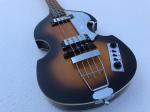 Custom Flamed Tiger Top Maple Back Korean Hardwares Genuine Hofner HI-S ERIES B