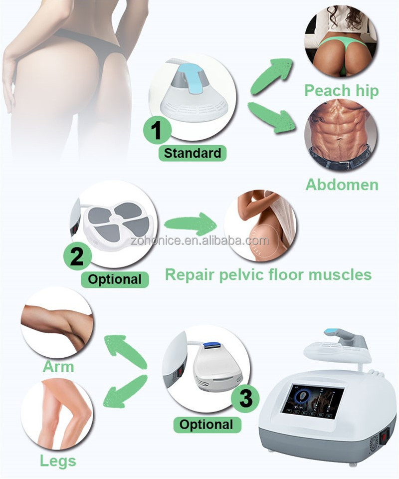 Sculpting Electo Magenetic Body Slimmingt Hi Emt Machine RF Body EMS Fitness Muscle Stimulator Device