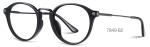 Big Round Eye Frames Flexible Eyeglass Frames , Modern Unisex Eyewear