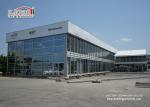 Glass / ABS Soild Wall Two Storey Tent Outdoor Event Tents 204X120X4mm