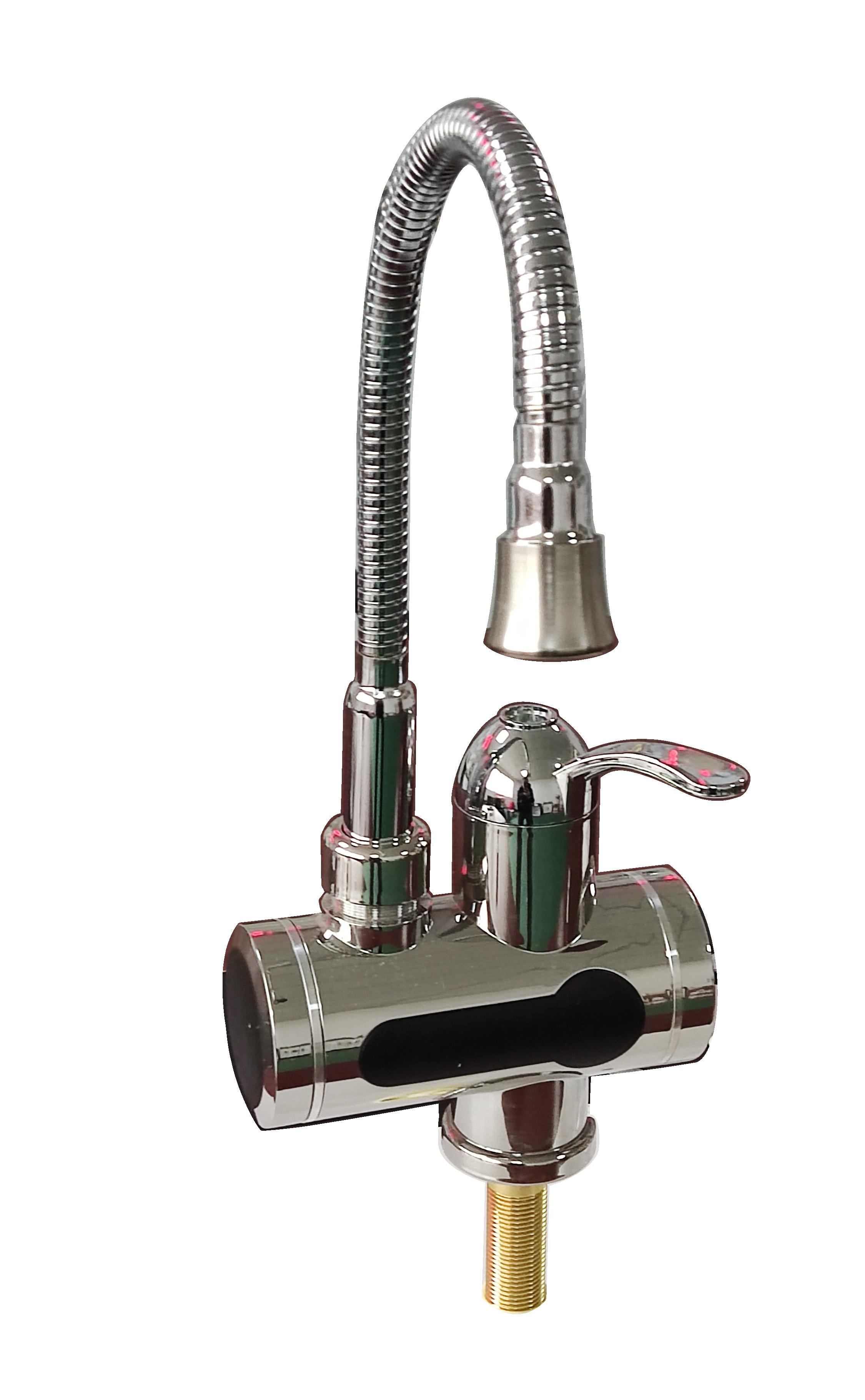 3000W LVD Electric Hot Water Mixer Tap With LED Temperature Display
