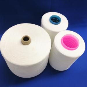 Wholesale 50s/2 raw white Polyester Yarn , Industrial Sewing Threads, heat set from china suppliers