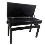 Storage Leather Odm Antique Double Piano Stool Ottoman 86cm Tall