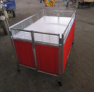 Wholesale Movable Supermarket Accessories Promotion Table Stand With Wheels For Retail Store from china suppliers