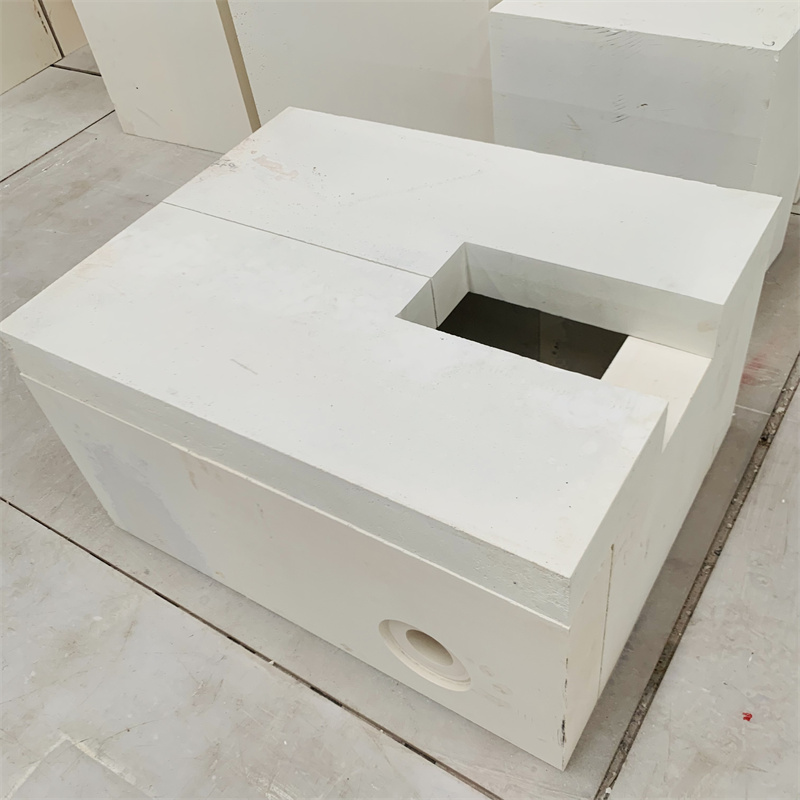 Fused Cast Zircon Corundum Brick for Frit Kiln Henan Refractory 's Speciality Product