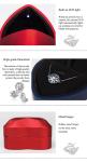 LED Light Rings Jewelry Box Customizable Jewelry Gift Packaging Box