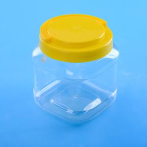 Wholesale BPA Free 1450ml 131mm Square Plastic Screw Cap Jars from china suppliers