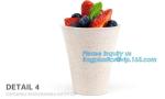 Custom Disposable Clear Cold Drink Juice Cup 100% Ecofriendly Biodegradable