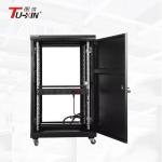 37U / 42U / 47U Locking Network Cabinet Self Temperature Regulated Radiation