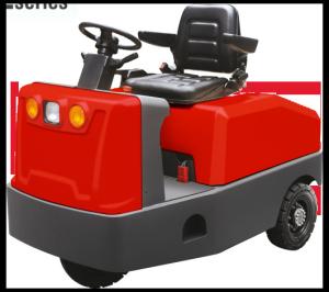 Wholesale Red Or Yellow Color Electric Tow Tractor 6000KGS Traction CE Approval from china suppliers