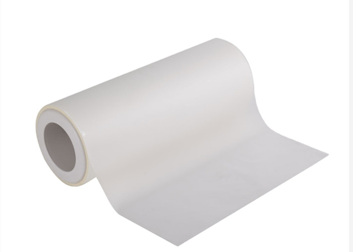 Scuff Resistant Bopp Matt Film Roll With Glue For Hot Stamping Screen Printing