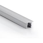 Temper Extrusion 6063 T5 Led Strip Recessed Channel Sandblasting