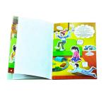 120Gsm Offset Kids Book Printing services Creative Sticker Eco Friendly Paper