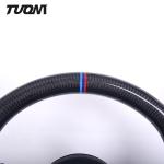 45cm Bmw Carbon Fiber Steering Wheel Custom Shape Thong Trim