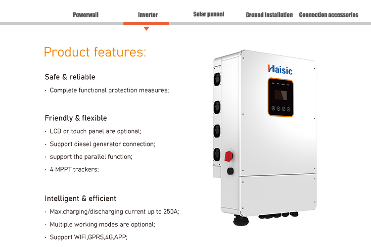 5kw 10kw 15kw Solar Energy System Home Hybrid Solar Power System Complete Kit Shenzhen