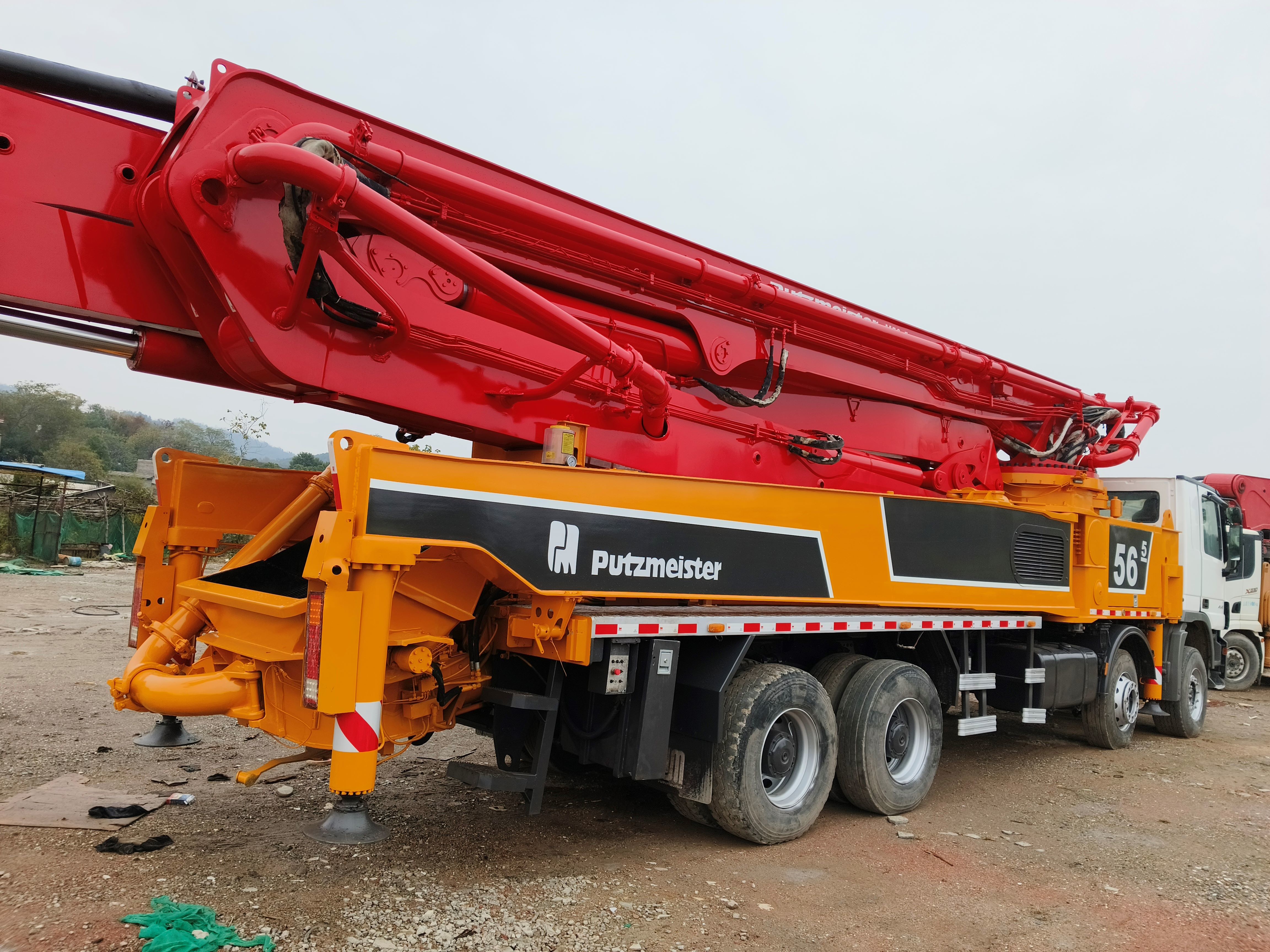 2013 Putzmeister 56m Concrete Pump on Mercedes Benz in Stock for Sale