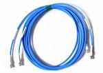 3000mm Length RF Cable Assemblies Nickel Plated 6GHz Flex402 Cable Diameter=0