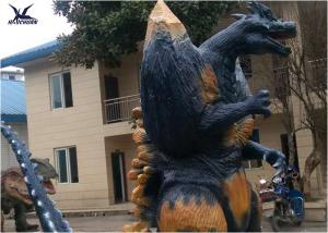 Wholesale 2.3 Meters Amusement Park Giant Realistic Dinosaur Models Animatronic Godzilla from china suppliers
