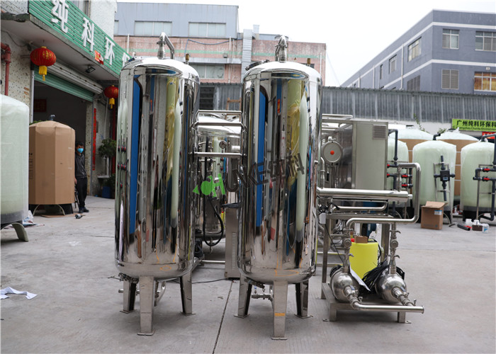 CE Seawater Desalination Equipment / Reverse Osmosis Water Purification Machine